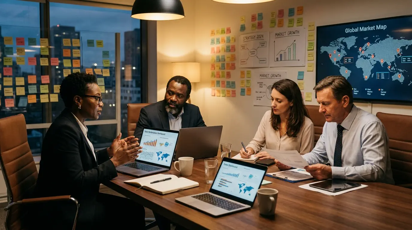 Atelier stratégique avec un comité de direction